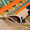 World Rug Gallery Distressed Geometric Bohemian Textured Flat Weave Indoor/Outdoor Runner Rug 2'x7' Natural 8018MULTI2X7 - alternate 2